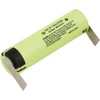 Avacom pramoninis akumuliatorius Panasonic Li-Ion, 3.7V, 3400mAh, 12.6Wh, bieguny do lutowania U, NCR18650B-U