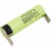 Avacom pramoninis akumuliatorius Panasonic Li-Ion, 3.7V, 3400mAh, 12.6Wh, bieguny do lutowania U, NCR18650B-U