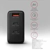 AXAGON GaN sieninis įkroviklis, 3x prievadas (USB-A + 2x USB-C), PD3.0/PPS/QC4+/SFC2.0/AFC/SCP/FCP/Apple, 100W | ACU-DPQ100
