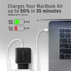 AXAGON GaN sieninis įkroviklis 2x prievadas (USB-A + USB-C), PD3.0/PPS/QC4+/SFC2.0/AFC/SCP/FCP/Apple, 45W | ACU-PQ45
