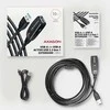 Axagon Active prailginimo USB 3.2 Gen 1 A-M > A-F laidas, 10 m ilgio. Maitinimo variantas.