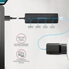 HUB USB Axagon AXAGON HUE-C2A, 4× USB 5 Gbps TRAVEL hub, 2× USB-A + 2× USB-C, wejście zasilania USB-C, kabelis USB-A 19 cm