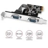 AXAGON PCI-Express kortele su dviem 250 kbps serijos jungtys | PCEA-S2N