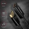 AXAGON | Aktyvus adapteris | DisplayPort prie HDMI | 0,15 m