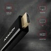 AXAGON RVDM-HI14C2 Mini DisplayPort to HDMI adapter cable, 4K/30 Hz, 180 cm long – juodas