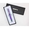 Ballpoint pen "SL-F1", metallic violetinė, 0,24 mm, telescopic, ZEBRA 23478