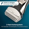 Barzdaskutė ProfiCare PC-HR 3140 Juodas skustuvas, chromas