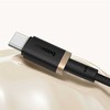 Baseus Dura USB Type A iki Type C 60 W greito įkrovimo laidas 2 m Juodas, Gold