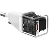Mini sieninis įkroviklis Baseus GaN5 20W (baltas)