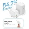 Baseus Sieninis įkroviklis PicoGo GaN 45W USB-C QC PD, baltas