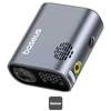 Baseus Pompka rowerowa elektrinė su wyświetlaczem 1500mAh 150 psi 45W - juoda