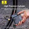 Baseus Pompka rowerowa elektrinė su wyświetlaczem 1500mAh 150 psi 45W - juoda