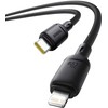 Kabelis USB Baseus USB-C - Lightning 1 m Juodas (P10377700113-00)