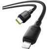 Kabelis USB Baseus USB-C - Lightning 1 m Juodas (P10377700113-00)