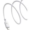 Baseus Silky USB-C/Lightning greito įkrovimo kabelis 1m 20W Baltas
