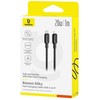 Kabelis USB Baseus USB-C - Lightning 1 m Juodas (P10377700113-00)