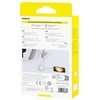 Baseus Silky USB/USB-C greito įkrovimo kabelis 1m 100W baltas