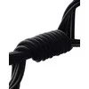 Baseus Tungsten USB/USB-C magnetinis įkrovimo laidas 1m 100W Juodas