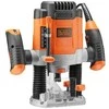 Black &amp; Decker Elektrinė freza KW1200EKA 1200W, lagaminas + 6 frezavimo antgaliai