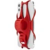 „Bone Bike Tie 3“ mobiliojo telefono laikiklis, laikiklis dviračiui, reguliuojamas dydis, raudonas, 4,7–7,2 colio, silikonas, pritvirtintas prie vairo, dalis