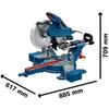 Skersinio pjovimo staklės Bosch Professional GCM 340-305 D; 1800 W; 305 mm