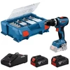 Akumuliatorinis smūginis gręžtuvas BOSCH GSB 18V-65, 18 V, 4,0 Ah Li-ion, 65/31 Nm