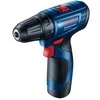 BOSCH suktuvas - gręžtuvas GSR 120-LI 12V 30/14Nm 2x2,0Ah. lagaminas+ prožektorius GLI 12V-300