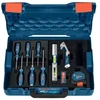 BOSCH PRO GSR 18V-65 + 2× GBA 18V 5.0Ah + GAL 18V-40 + 19-piece hand tool set (0.615.A50.07K)