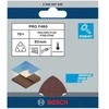 Bosch PAPIER DELTA 93 GR. 60-180 10PC REDWOOD TOP Rinkinys BOSCH