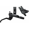 Diskiniai stabdžiai galiniai Shimano DEORE BL/BR-M6100(L) resin J-Kit juodas