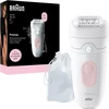 Braun - Silk·épil 5 Wet &amp; Dry Epilator - Flamingo Rožinė
