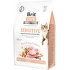 Brit Care Cat GF Sensitive Healthy Digestion&Delicate Taste (Šviežia kalakutiena&lašiša) 0,4kg