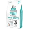 Brit Care Dog Mini lengvas ir sterilizuotas 2kg