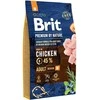 BRIT Premium by Nature Adult M - sausas šunų maistas vištiena - 8kg