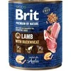 Brit Premium by Nature konservai šunims ėriena with Buckwheat 800g