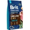 BRIT PREMIUM Dog by Nature Sensitive su ėriena ir ryžiais sausas sausas Maistas šunims su ėriena ir ryžiais, 8kg