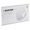 KRUUSE BUSTER Classic Dog Collar, 10 cm, Transparent, 10 pcs