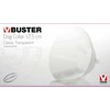 KRUUSE BUSTER Classic Dog Collar, 12.5 cm, Transparent, 10 pcs