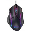 C-TECH žaidimų pelė Akali, 12800 DPI, RGB apšvietimas, USB, juoda