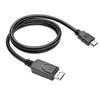 C-TECH laidas DisplayPort/HDMI, 1m, juodas
