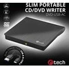 C-TECH išorinis DVD įrašymo įrenginys DVD-USB-AC, USB 2.0, USB A / C tipas