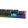 Klaviatūra C-Tech C-TECH klaviatūra gaming półmechaniczna Iris (GKB-08), casual gaming, CZ/SK, tęczowe pašvietimas, USB