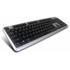 Klaviatūra C-TECH KB-102 USB slim, sidabrinis