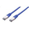 C-TECH kabelio pataisos laidas Cat5e, FTP, mėlynas, 0,5 m
