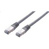 C-TECH kabelis patchcord Cat5e, FTP, pilkas, 15m