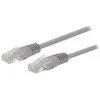 C-TECH kabelis patchcord Cat5e, UTP, pilkas, 50m