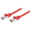 C-TECH kabelio pataisos laidas Cat6, FTP, raudonas, 0,25 m