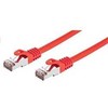 C-TECH kabelis patchcord Cat6, FTP, raudonas, 2m