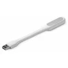 C-TECH USB nešiojamojo kompiuterio lempa UNL-04, lanksti, balta