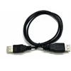 USB kabelis C-Tech USB-A - USB-A 1,8 m Juodas (BBB2A-18-B)